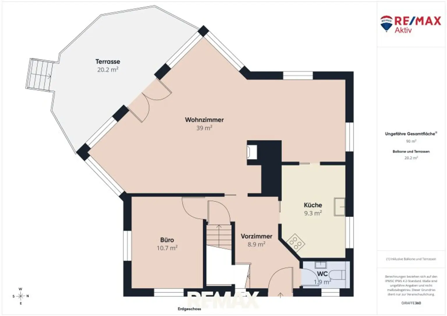 Plan Erdgeschoss