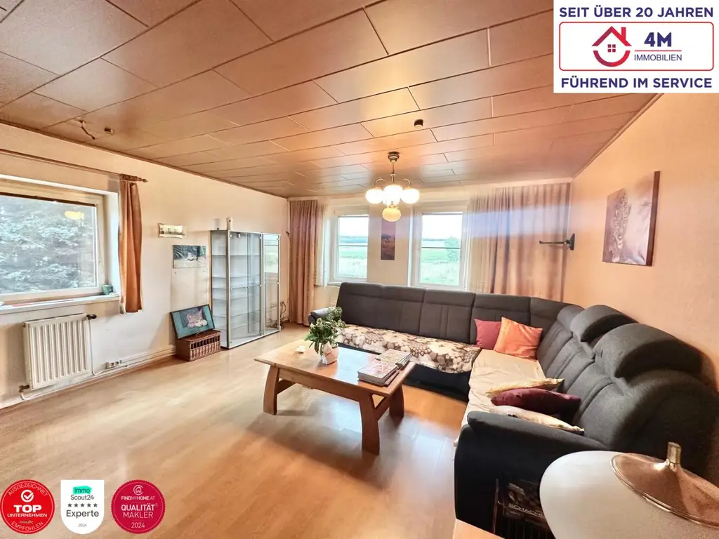 Ihr neues Zuhause wartet auf Sie! Wahre Oase der Ruhe + großzügigem Grundstück