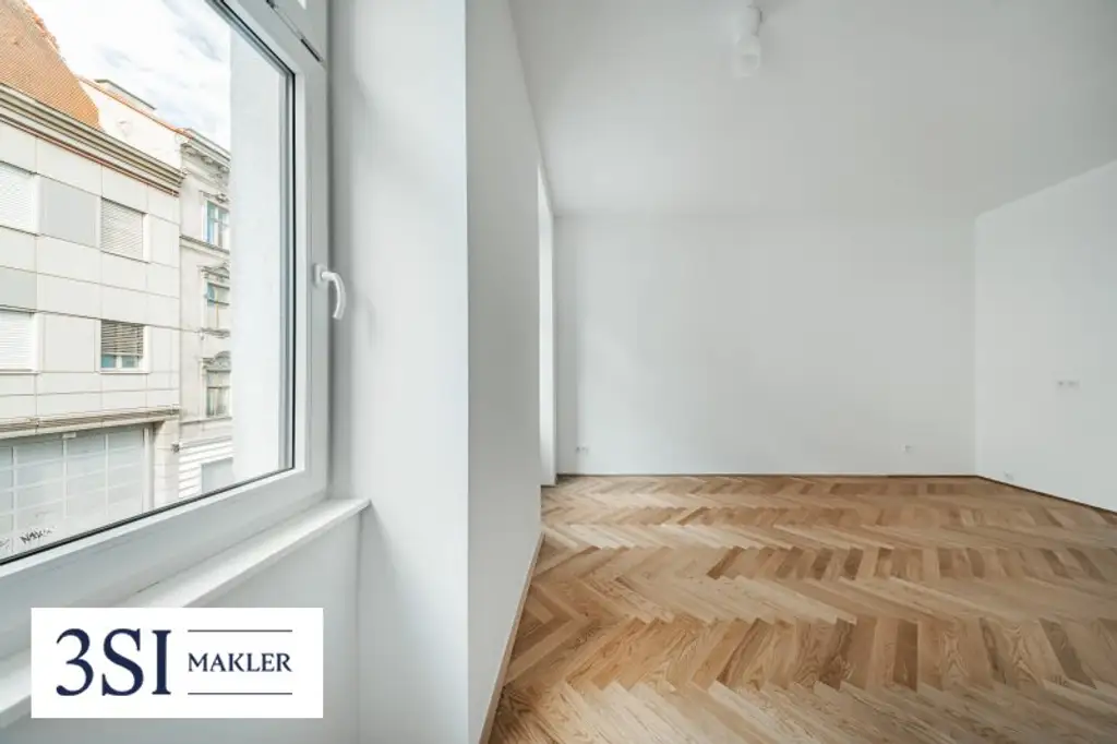 Willkommen in der Klausgasse 46 - Sanierte 1-Zimmer-Altbauwohnung mit hochwertigen Wohnelementen