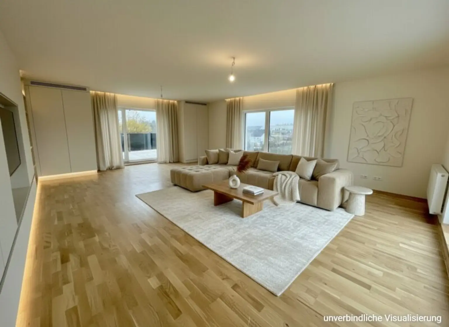 Großzügige Wohnung mit 60 m² Freifläche!