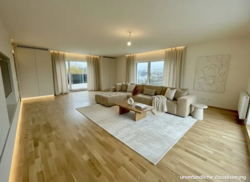 Großzügige Wohnung mit 60 m² Freifläche!