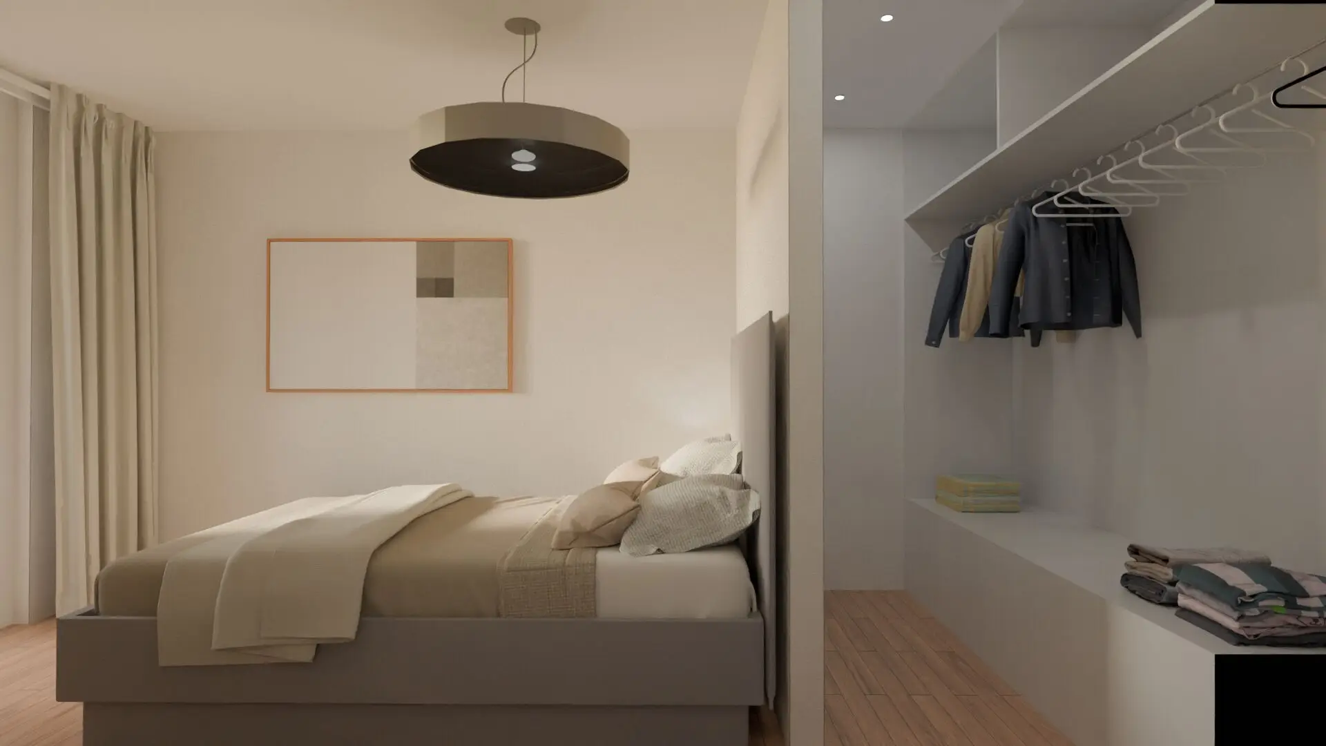 Visualisierung Schlafzimmer