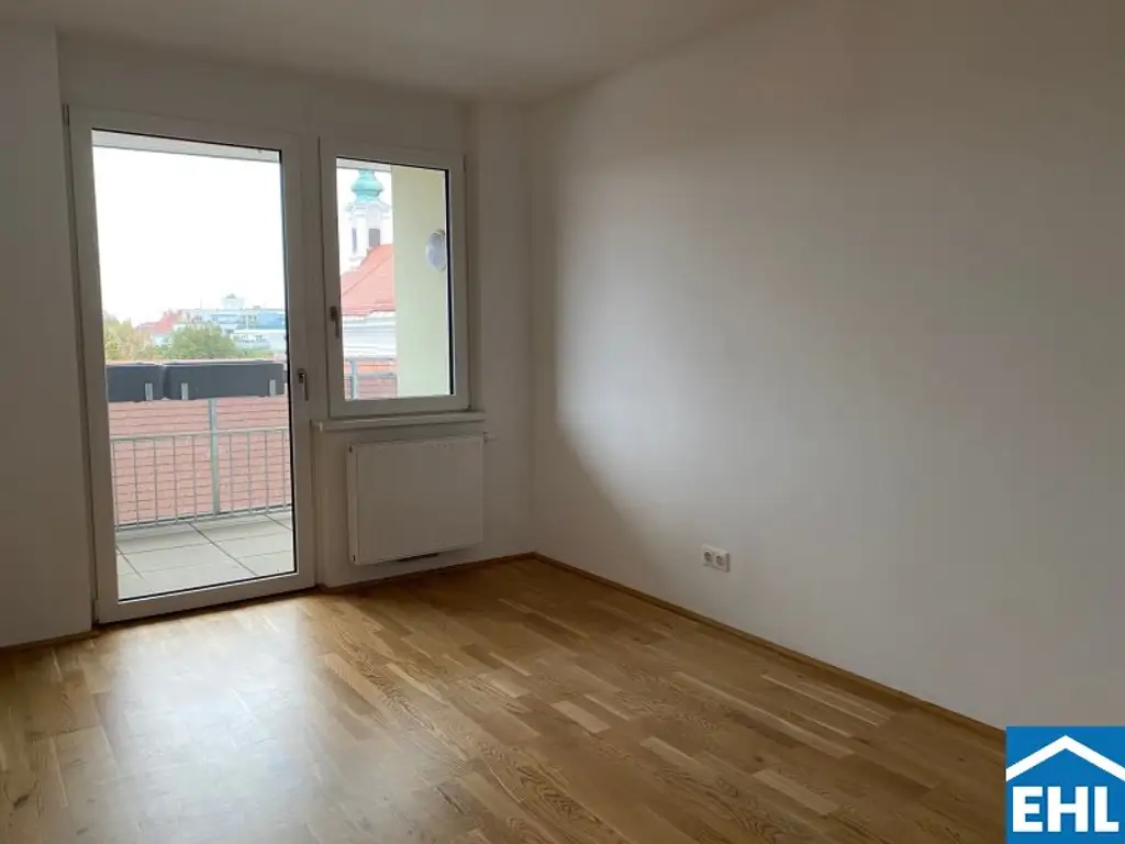 2-Zimmer-Wohnung mit Loggia in zentraler Lage