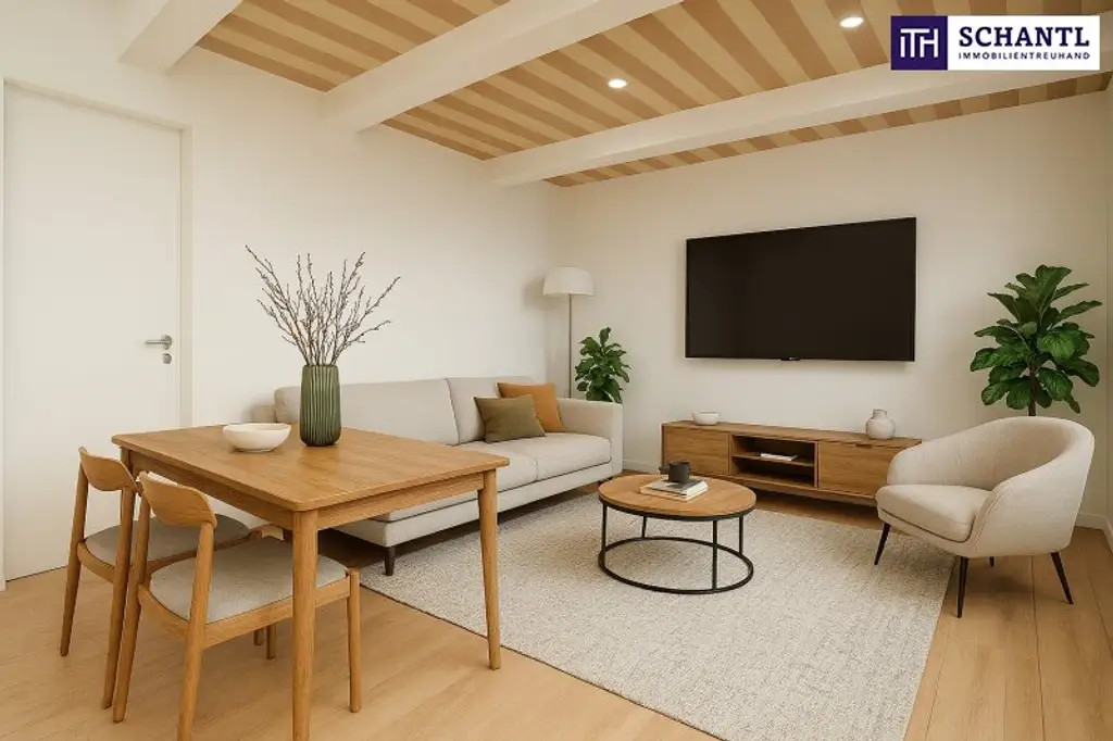 ANLEGEN LEICHT GEMACHT! Bereits VERMIETETE 2-Zimmer- Wohnung mit großen EIGENGARTEN in Wildon!  Spitzen Rendite!