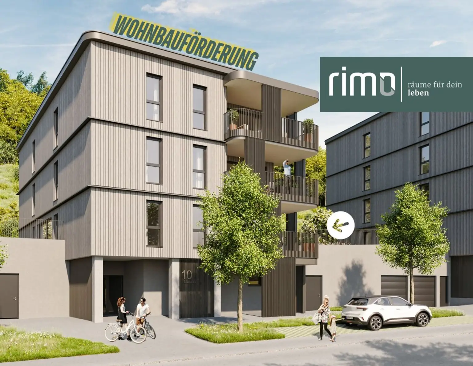 3-Zimmer-Gartenwohnung in Götzis - Top A3