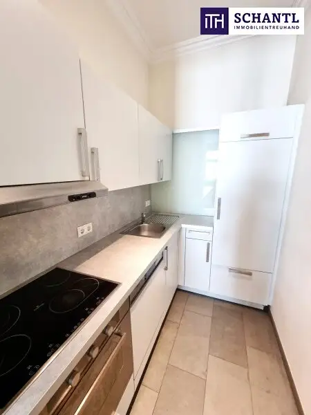 Zwischen Wiener Klassik und Naschmarkt Vibes - Ihr Zuhause mit Charme! Hofseitiger Balkon + Ruhiges Schlafzimmer! HIP und TRENDY die Gegend - Magisch schön das Altbauhaus - Ein MUST HAVE die Wohnung!
