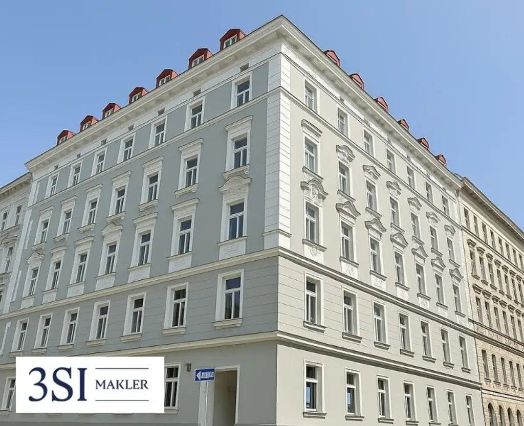 Erstklassig – 2-Zimmer-Erstbezug im stilvollen Altbau