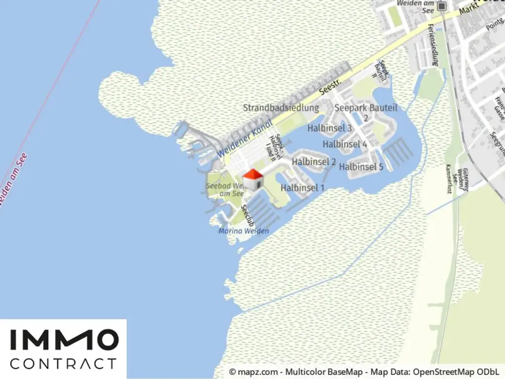 Geolyzer Kartenausschnitt