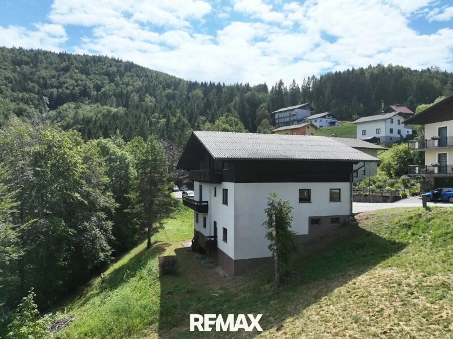 Blick auf das Haus