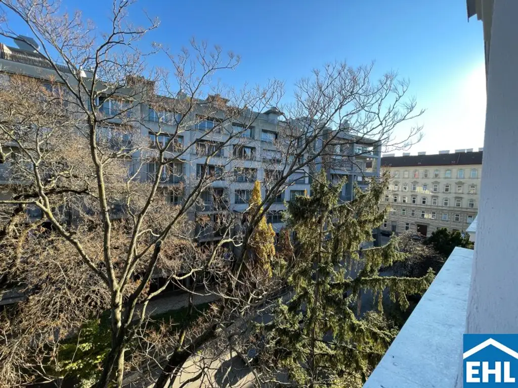 Innenhofruhelage Nähe Schlachthausgasse: Charmante 1,5 Zimmerwohnung