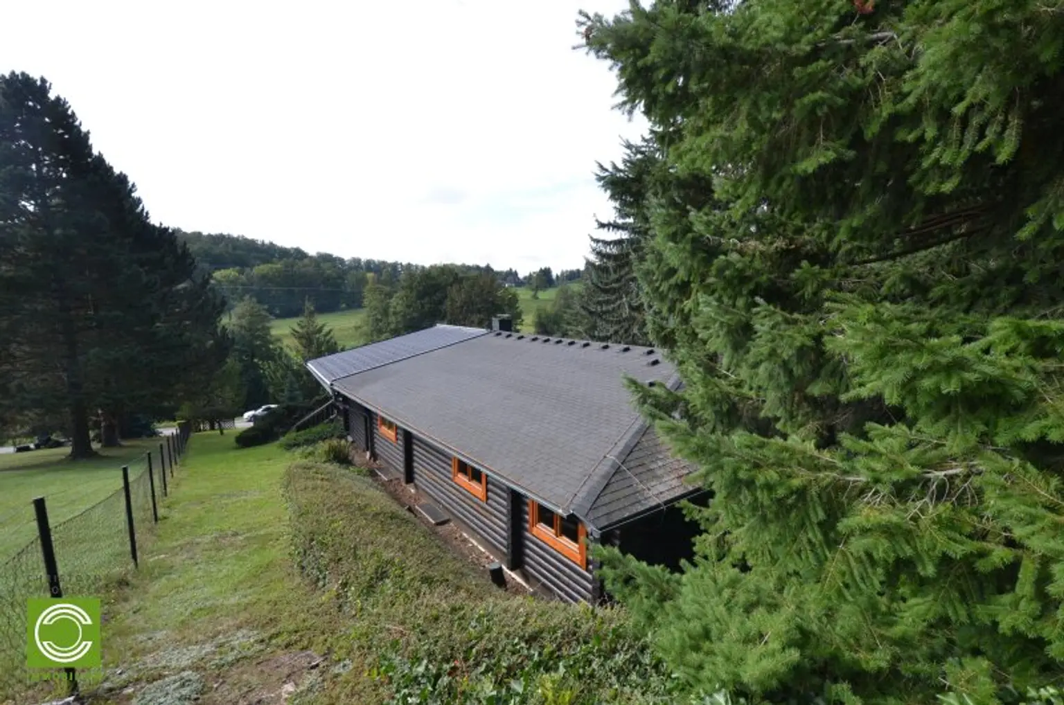 CHRISTOPH CHROMECEK IMMOBILIEN - SULZ IM WIENERWALD - Traumhafter Baugrund mit Blockhaus in Grün-Ruhelage!