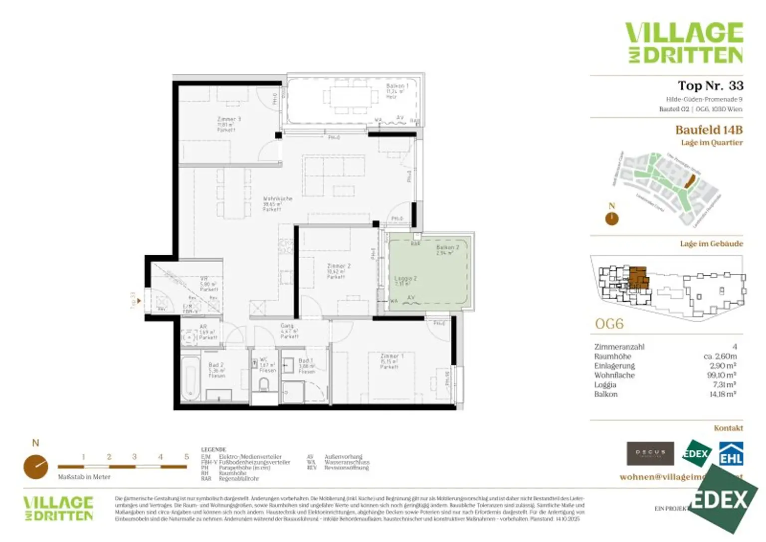 VILLAGE IM DRITTEN | BAUFELD 14B | UNIKAT FÜR FREIGEISTER | ANLEGER