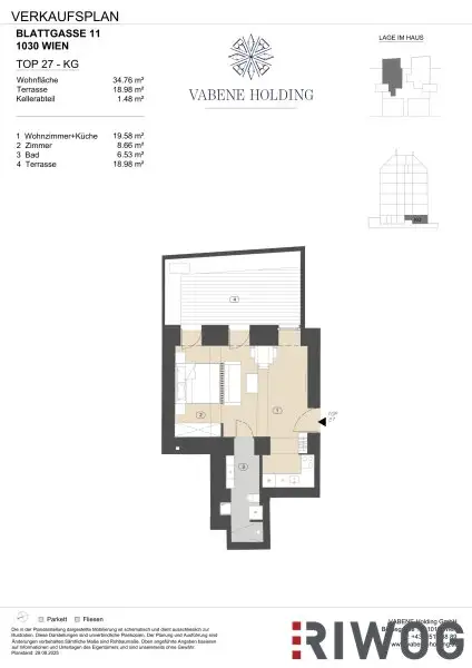 RARITÄT | Gewerbliches Apartment mit baubewilligter Planung | Komplett hofseitig | In Gehweite zum 1. Bezirk | Repräsentatives Jahrhundertwendehaus