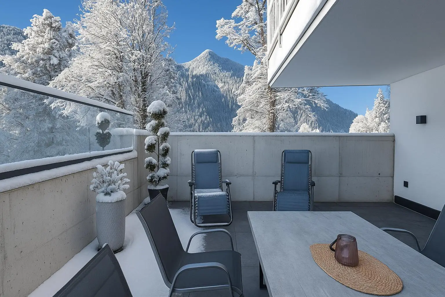 Terrasse mit Ausblick