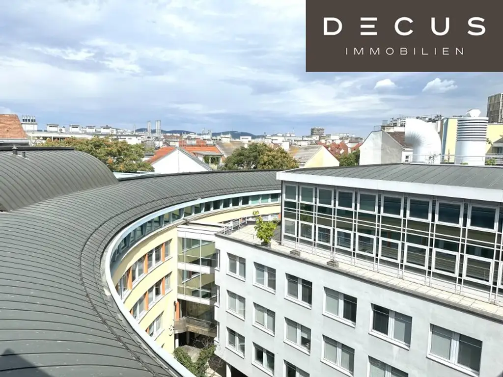 + + + PHAROS HAUS + + + Verkehrsknotenpunkt PRATER + + + gekühltes Büro mit Terrasse + + +