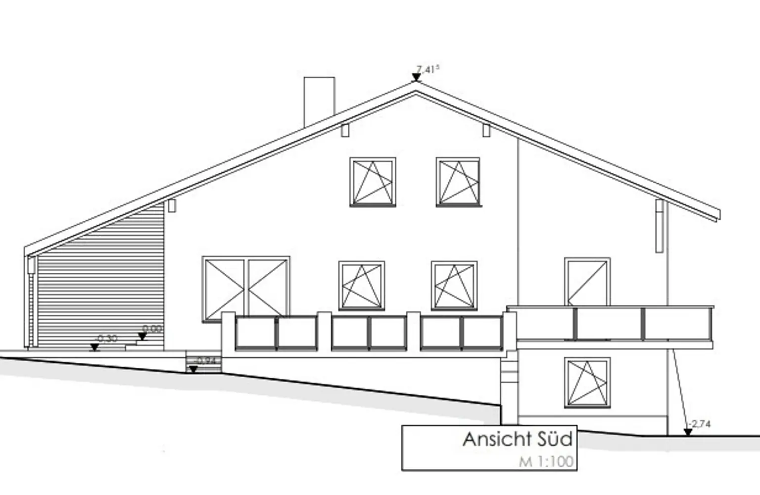 Ansicht Süd
