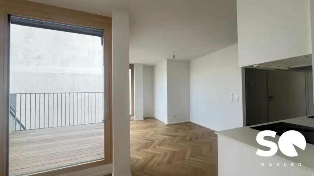 # SQ - EXKLUSIVE DACHGESCHOSSWOHNUNG IN 1030 WIEN - SEIDLGASSE - 2 ZIMMER und TERRASSE - TOP 17