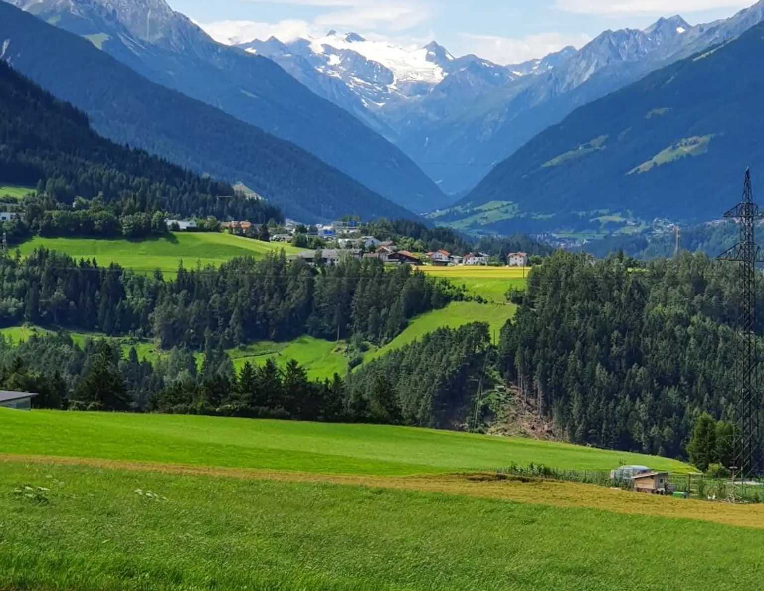 Baugrundstück mit beeindruckendem Gletscherblick in Patsch