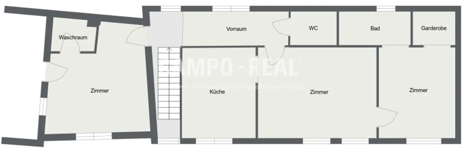 CAMPO-LANDHAUS: Ideal zum Wohnen mit Atelier oder Werkstatt