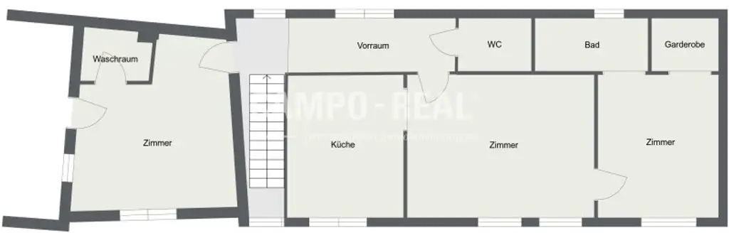 CAMPO-LANDHAUS: Ideal zum Wohnen mit Atelier oder Werkstatt