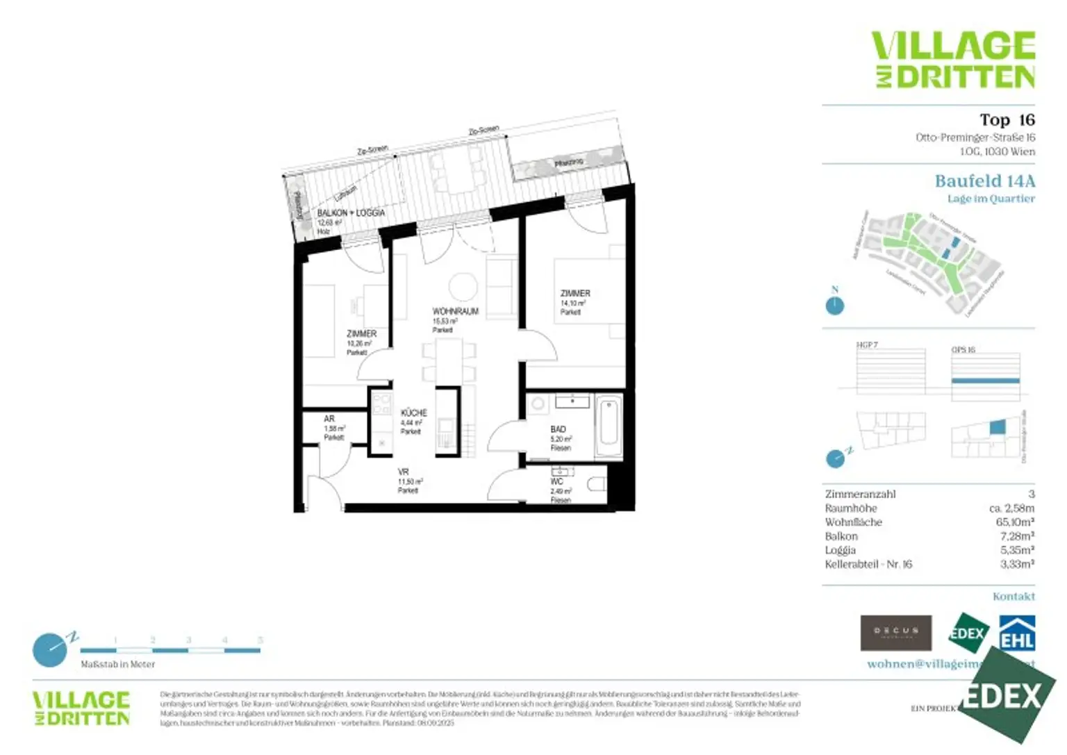 VILLAGE IM DRITTEN | BAUFELD 14A | NATÜRLICH DRAUSSEN | ANLEGER