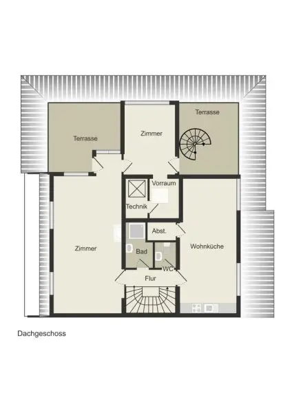 Seltene Gelegenheit in Döbling! Zentrales Luxus-Penthouse mit vier Dachterrassen und Pool