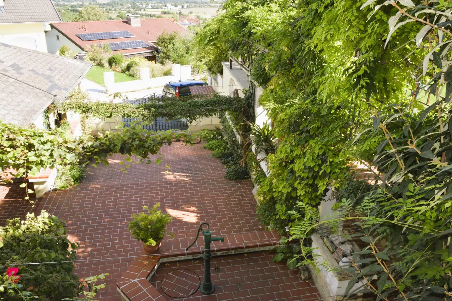 Blick in den Innenhof