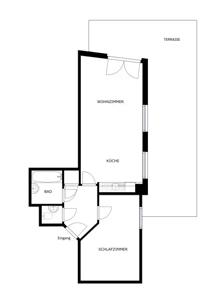 Garten-Terrassen-Wohnung in Ruhelage