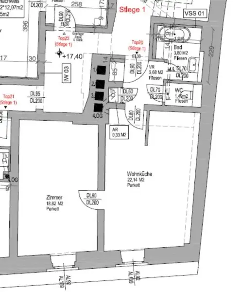 Cityapartment: "First class on the last floor" - Sonnige 2-Zimmer-Wohnung mit Topausstattung