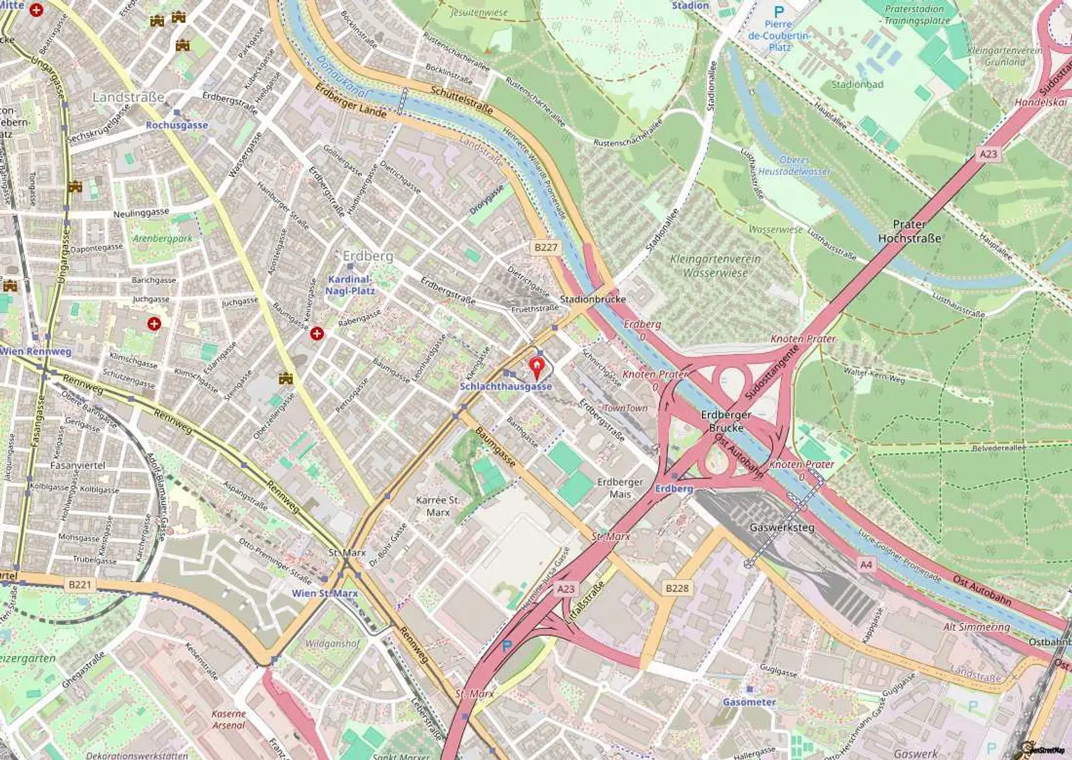 Charmante 2-Zimmer Wohnung -
direkt bei der U3 Schlachthausgasse!