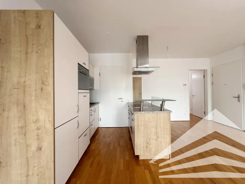 Moderne 2 Zimmerwohnung mit Küche und Loggia im Linzer Stockhofviertel