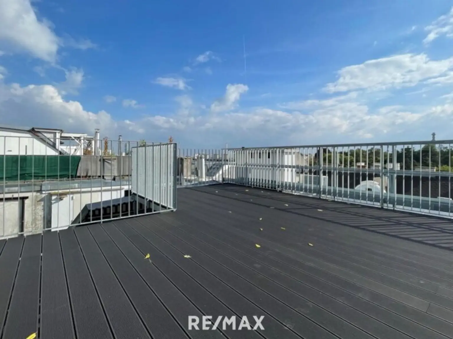 Riesige Dachterrasse