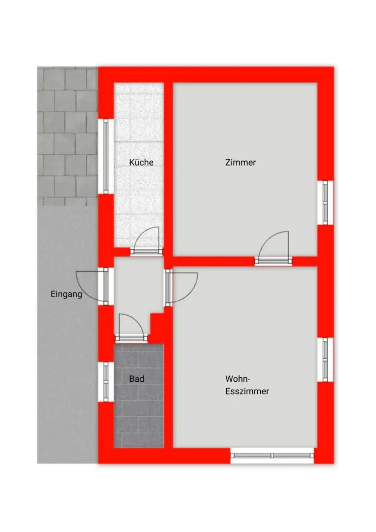Plan Gästehaus