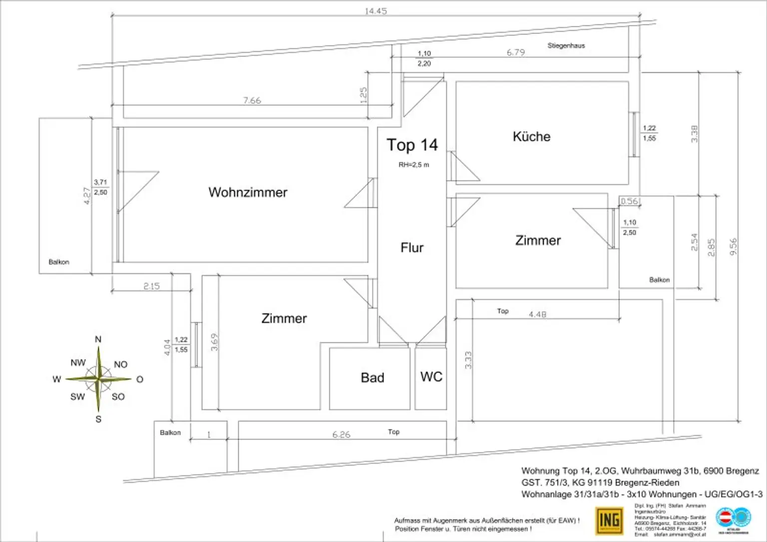 Schöne große Wohnung in ruhiger Lage mit Nähe zum Bodensee