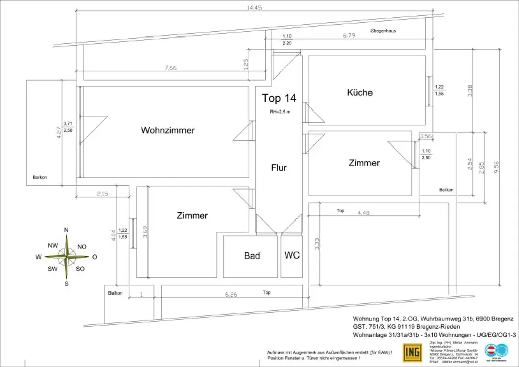 Schöne große Wohnung in ruhiger Lage mit Nähe zum Bodensee