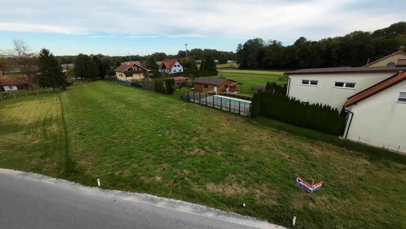 Ebenes Baugrundstück in Hasendorf bei Wagna – sonnige Lage, erweiterbar, Nähe Leibnitz