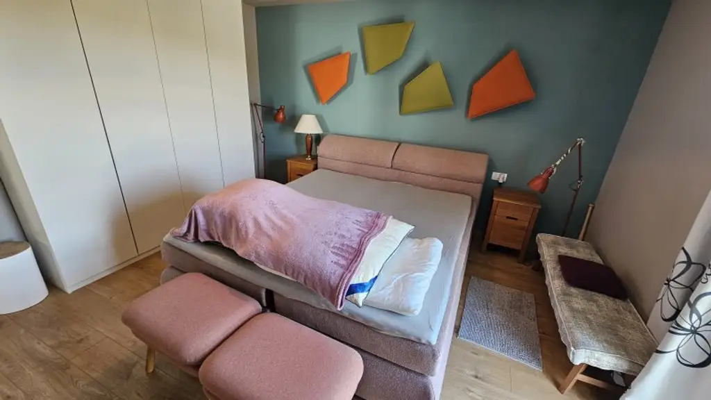 Luxuriöse Wohnung mit Garage & Meerblick an der istrischen Adria in Novigrad