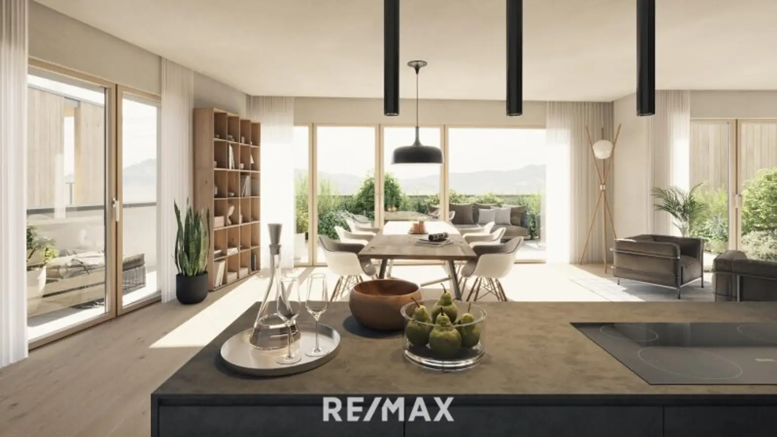 Visualisierungsbild Wohnen