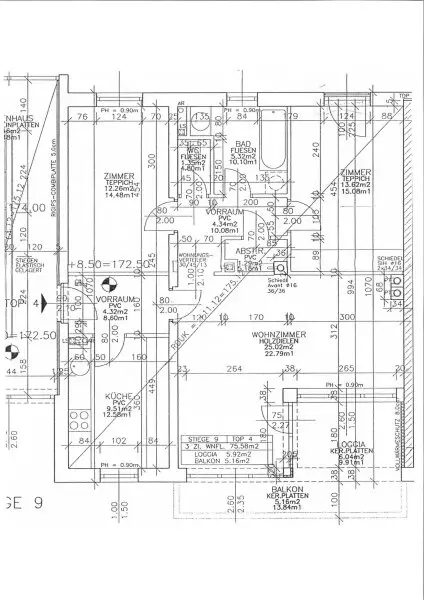 Helle 3-Zimmer-Wohnung mit Loggia in ruhiger Lage – Neusiedl am See