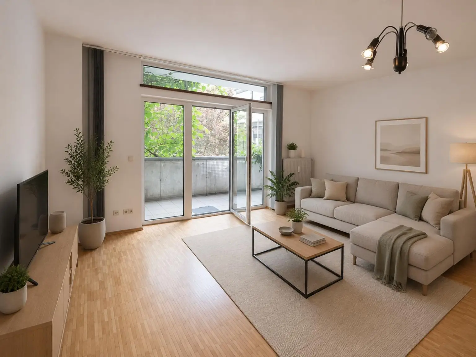 Einrichtungsbeispiel Wohnzimmer