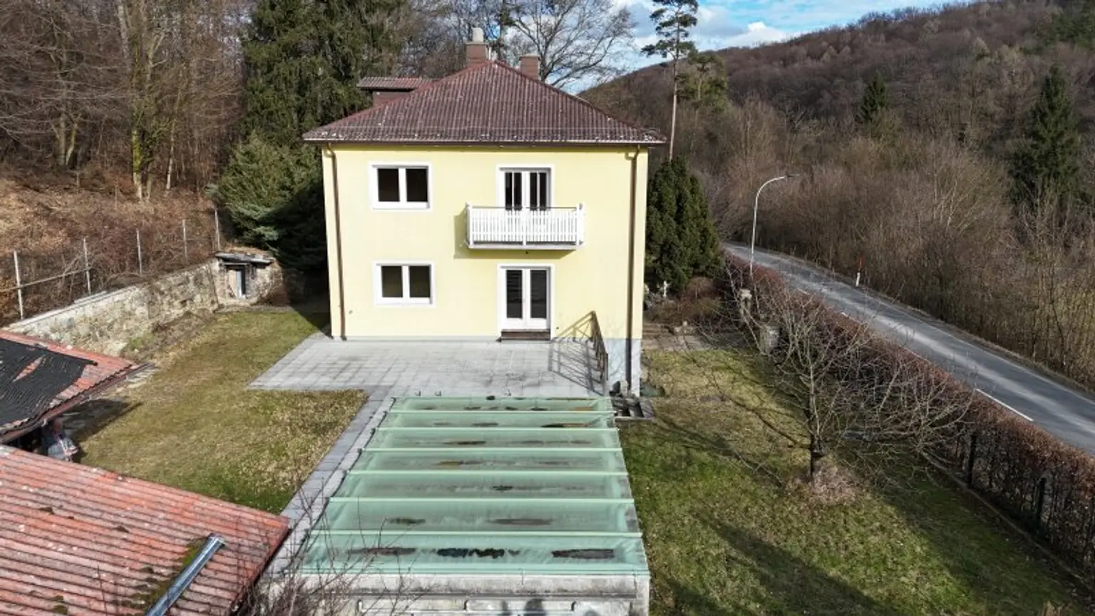 Drohnenfotos vom Grundstück