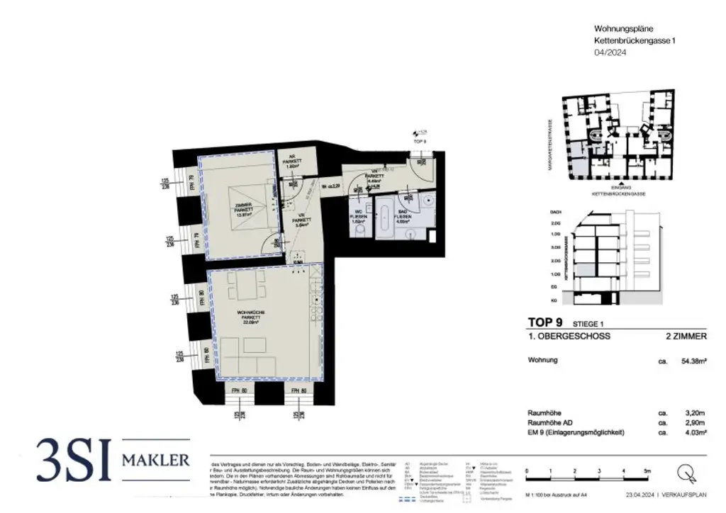 Ankommen und wohlfühlen – modernes Wohnen auf 54 m²