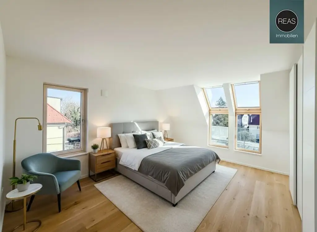 Erstbezug: Penthouse - Maisonette - Wohnung mit 3 Terrassen - Naturnahes Wohnen in Wien Hietzing – Exklusives Leben nahe dem Roten Berg!
