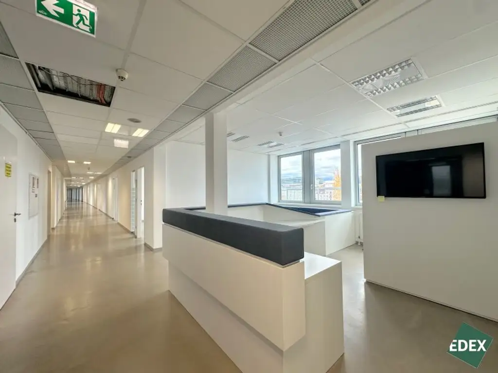 Hochwertige Bürofläche samt großzügiger Terrasse an der Brigittenauer Lände