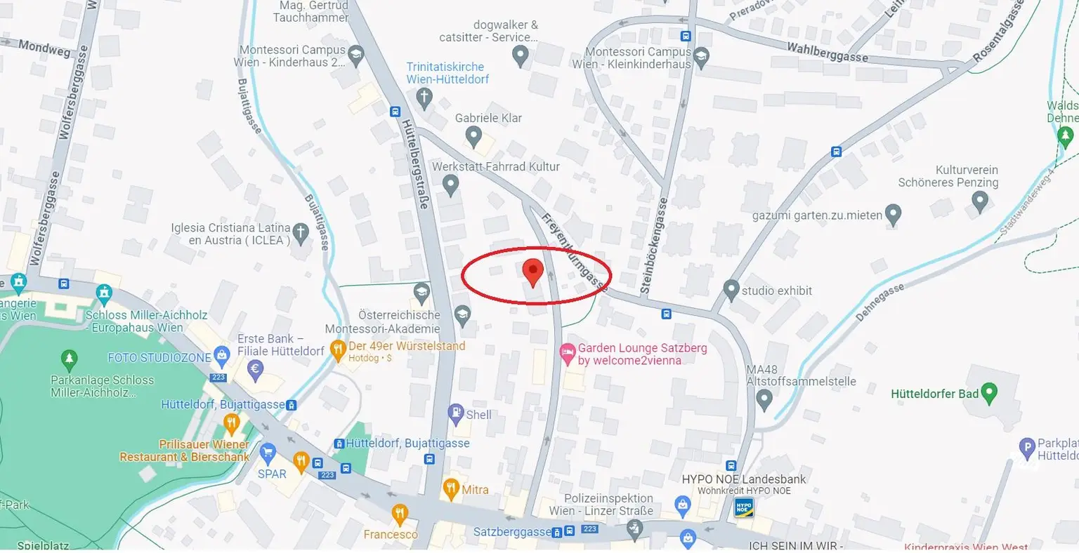 Gemütliche 3 Zimmer Wohnung mit großem Balkon und Blick ins Grüne!