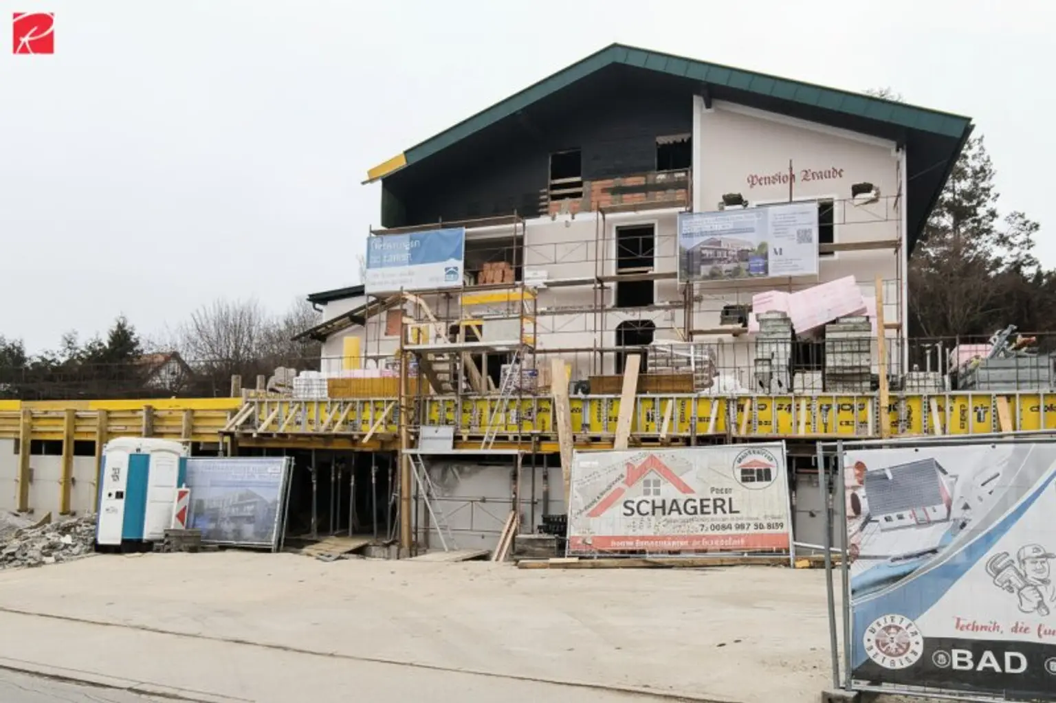 Baufortschritt Jänner