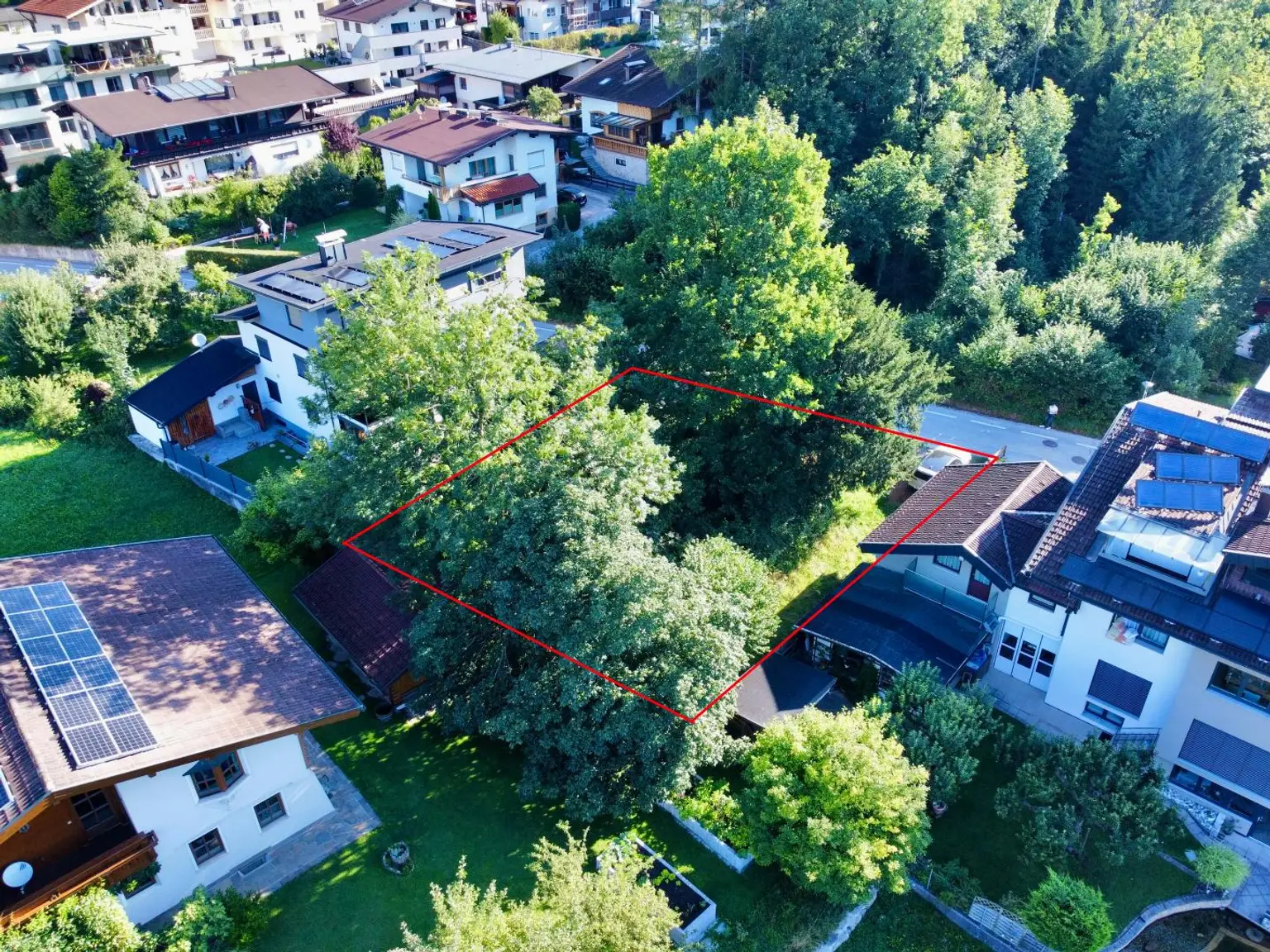 Wohnen am Waldrand – Ruhiges und sonniges Baugrundstück in Wiesing