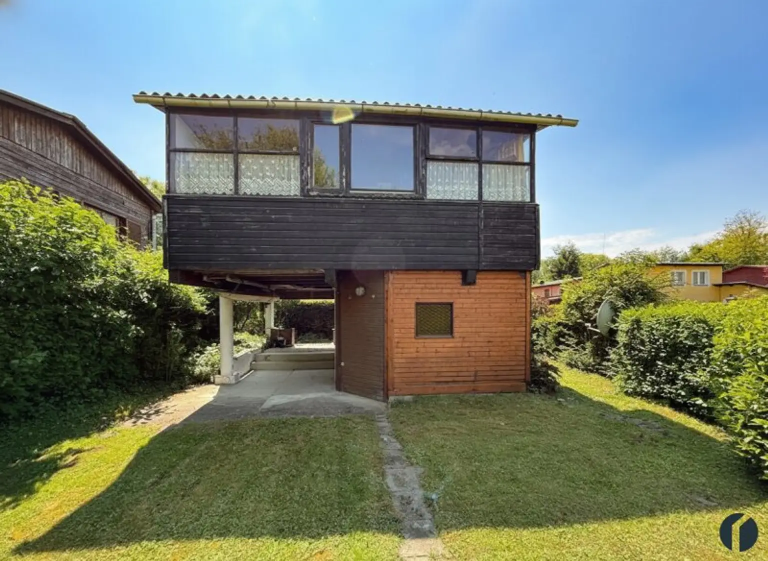 Ansicht vom Haus aus dem Garten