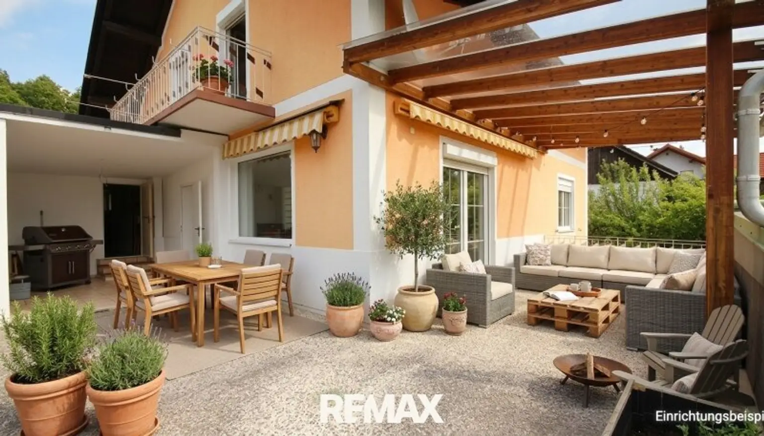 Terrasse Einrichtungsbeispiel