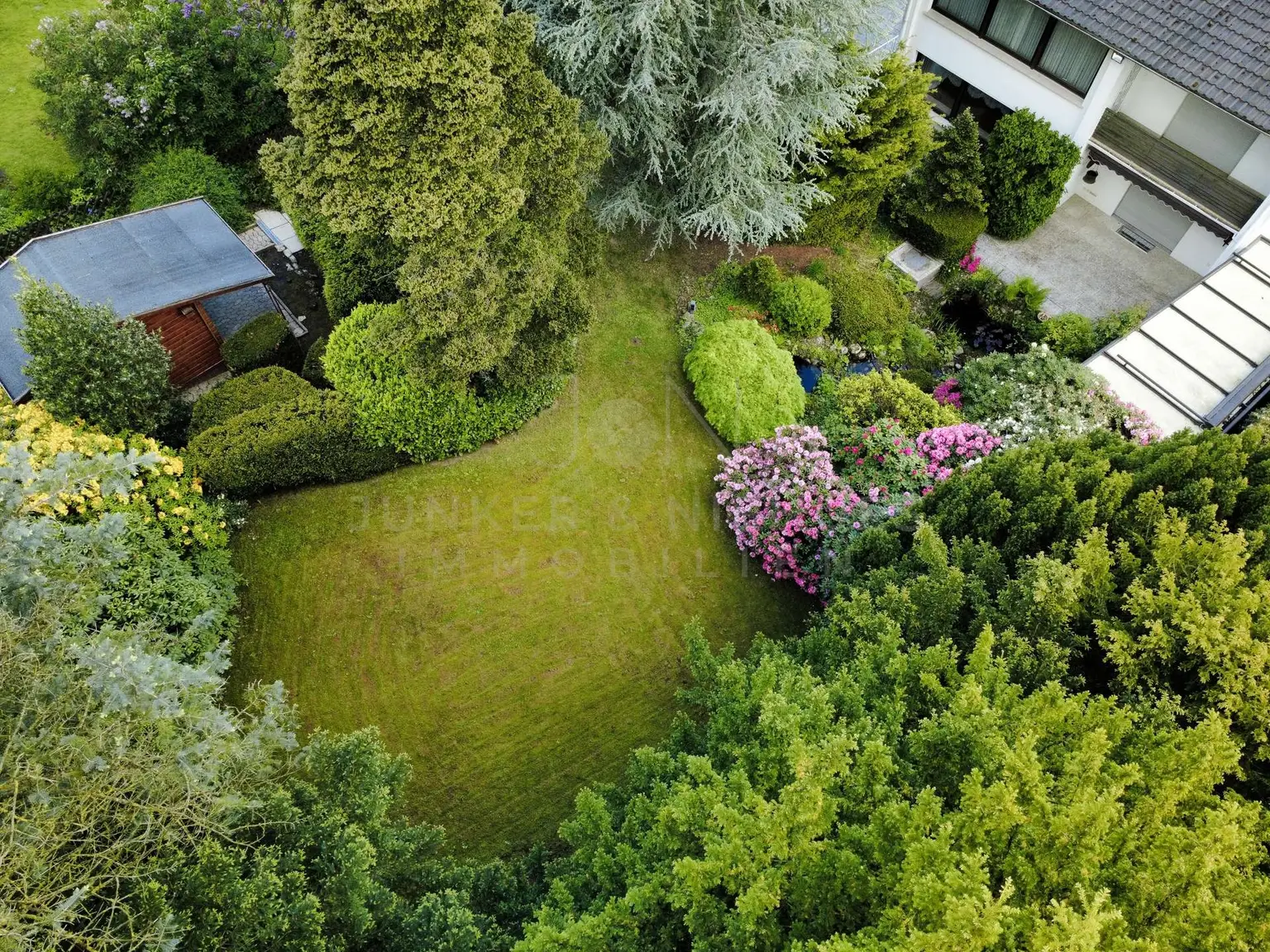 Blick auf den Garten
